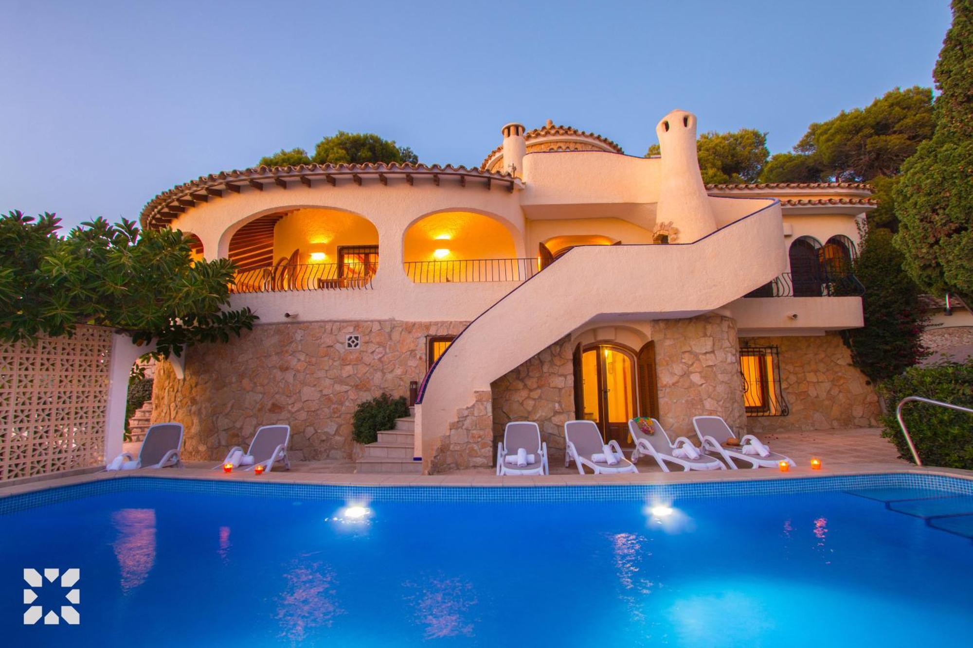 Villa Dauphin By Abahana Villas Moraira Extérieur photo